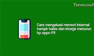 Memori Internal Hampir Habis Kinerja Telepon Merosot